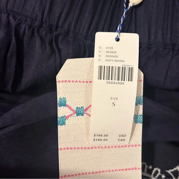 FARM Rio Navy Off-Shoulder Jumpsuit - Picture 14 of 14